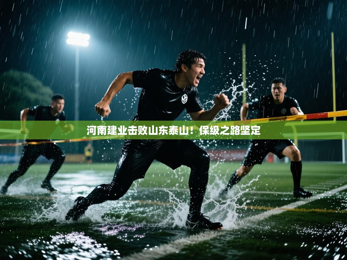 河南建业击败山东泰山！保级之路坚定  第1张